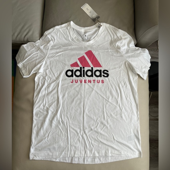 NWT - Adidas Juventus DNA Men’s T Shirt - Size L - Picture 4 of 9